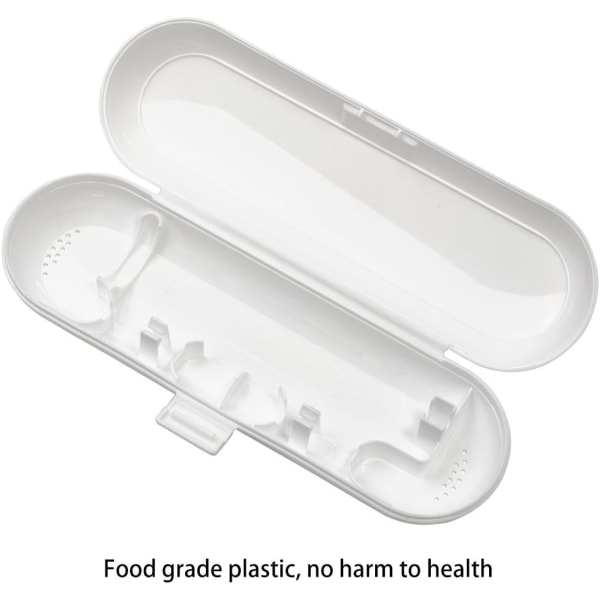 Plast (vit) case för eltandborste
