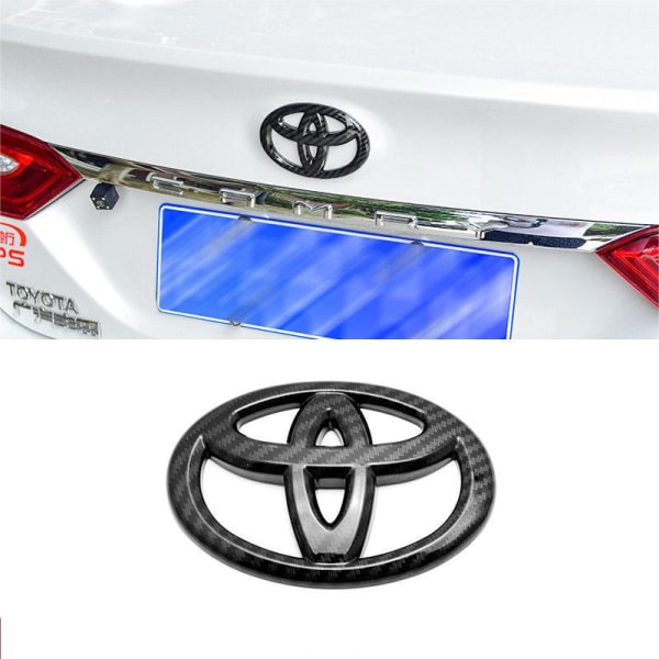 Passer for Toyota åttende generasjon Camry bagasjeromsmerke Black lines