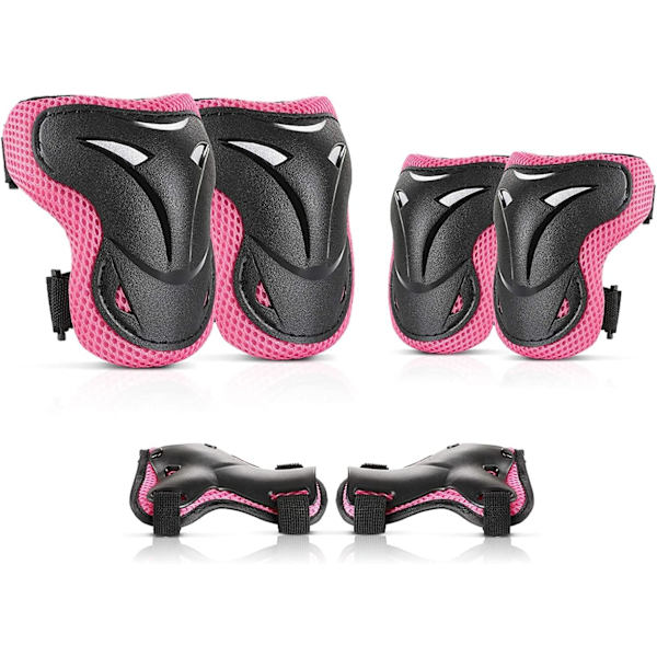 Barn Inline Skate Protection Sets Cykel Skyddande Knäskydd 5-16 År Gamla Barn Skateboard Scooter Protection Set