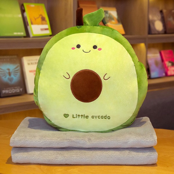 Filtkudde 2 Djur Handgjord Dekorativ Kudde Damkudde Kontor Sovrum Bil Resa Barn Avocado