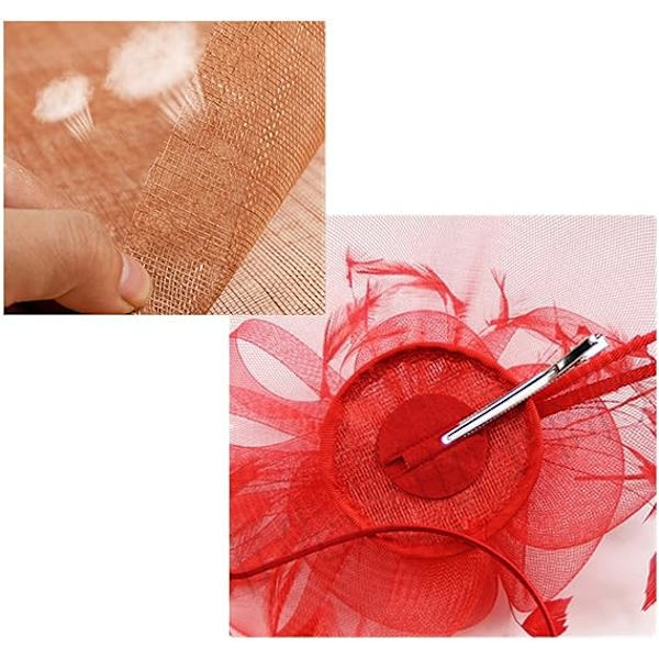 Bröllopsslöja Hätta Bröllopshuvudbonad Bröllopsfascinator Hatt