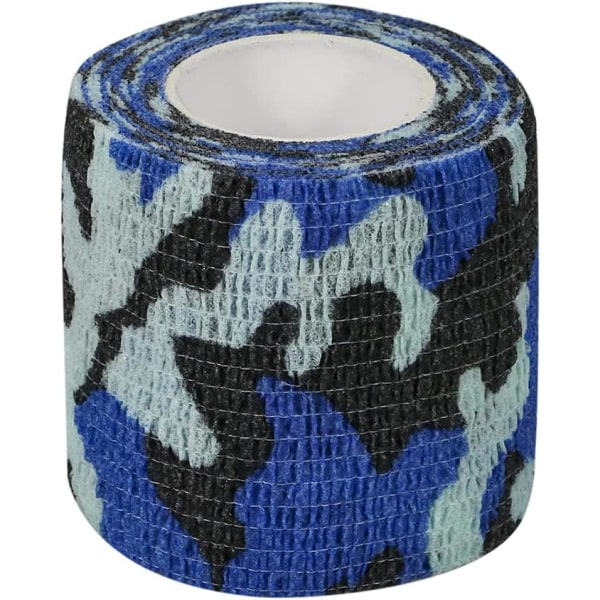 5*450cm - 8 ruller selvklæbende bandage camouflage selvklæbende bandage selvklæbende elastisk bandage tape klæbemidler klæbemiddel