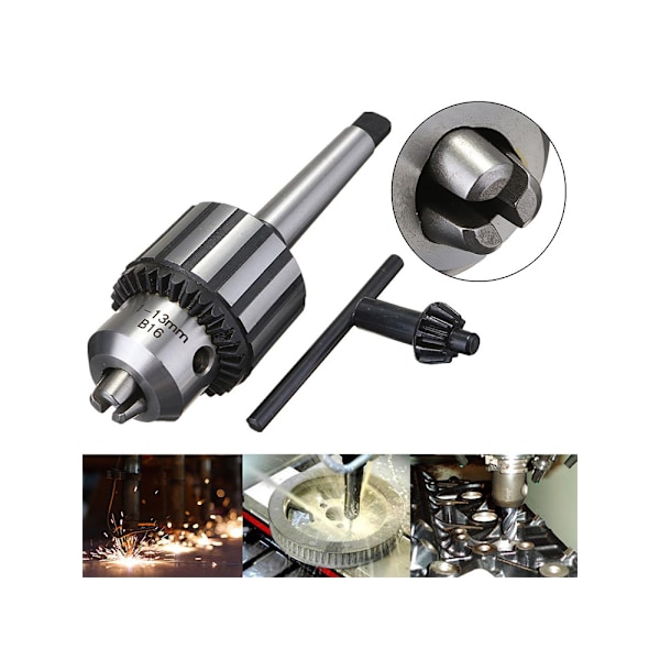 Poraistukka 0,5-13 mm 1/2 sds plus -adapterilla ja avaimella