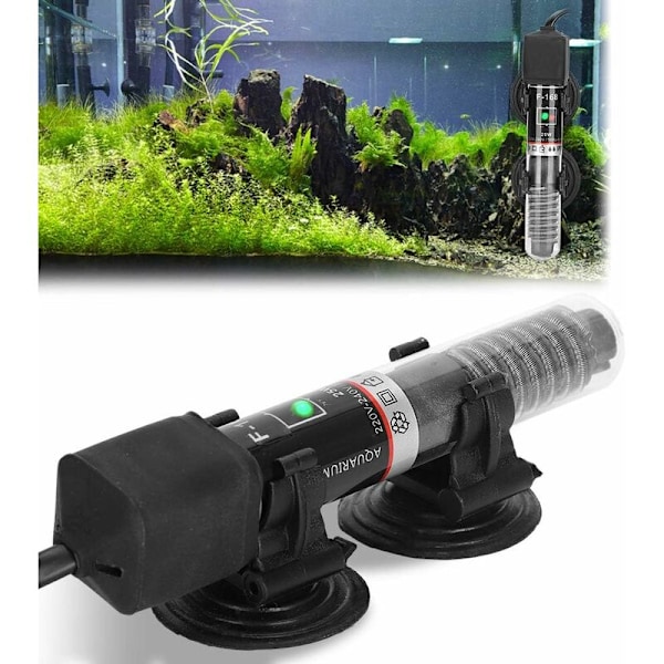 Akvarium 25W Akvarier Varmestav anti-eksplosion Konstant temperatur EU stik 220V - 240V varmelegeme, akvarievarmer mini 26 ℃ til saltvandsakvarium