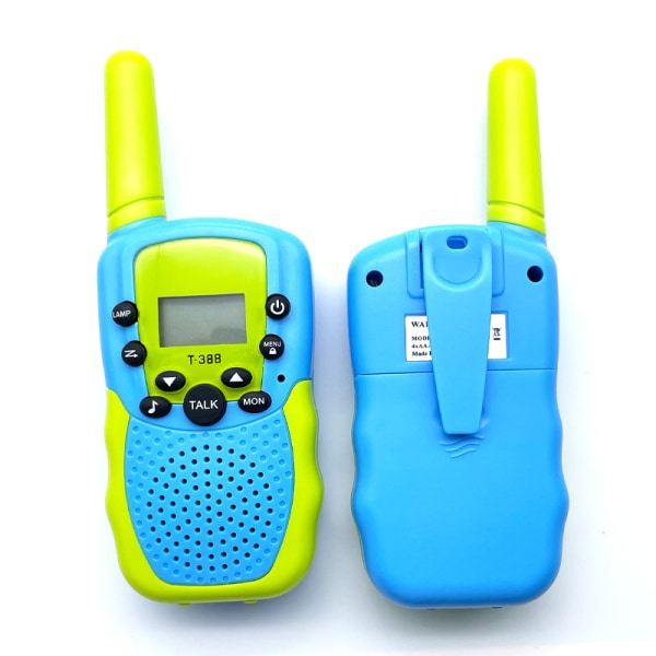 2-pack walkie-talkie leksaker för pojkar och flickor 3 4 5 6 7 8 år