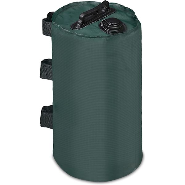 Vikt för paviljong, ballast för tält, att fylla med vatten, sand och stenar, 10 liter, mörkgrön