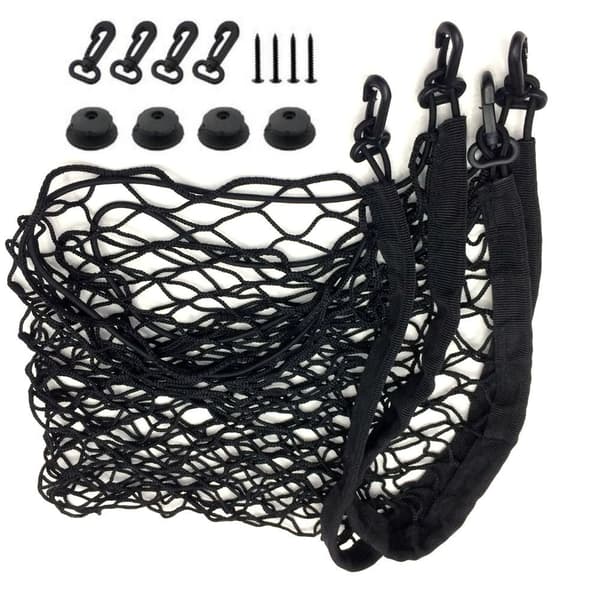 Mesh opbevaringsnet, bagagerumsnet, opbevaringspose, bagageopbevaring