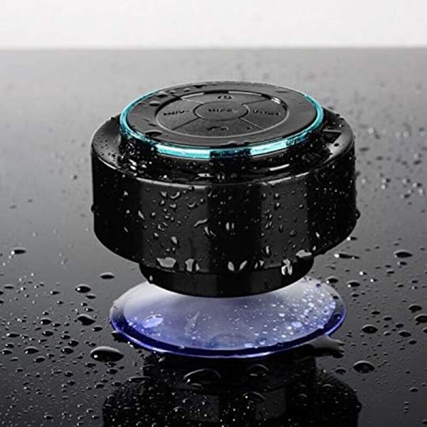 Vattentät Duschhögtalare Bluetooth Högtalare Duschradio Bärbar Högtalare för Dusch Camping Bilresa Parkopplas med Alla Bluetooth Enheter Samsung PC iPh
