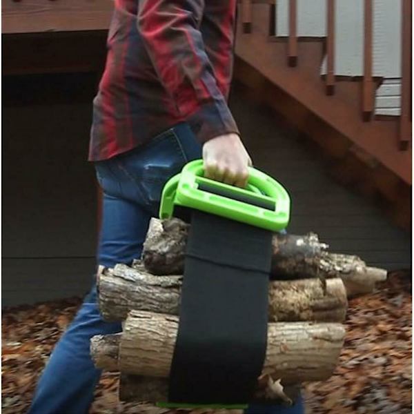 Svarte flytte- og løftestropper for møbler, esker, bygningskonstruksjon, løftestropper (2 stk.)