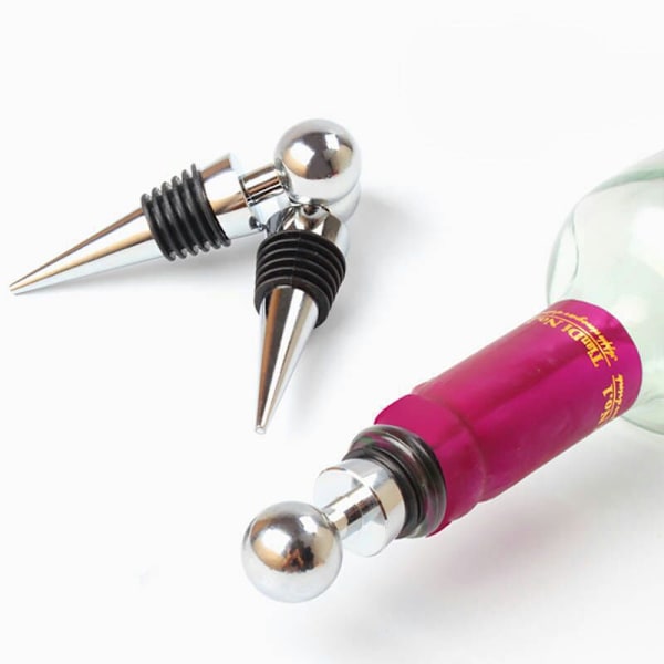 3 flaskepropper for vinsamling Rødvin Champagne Ølsaver Sealer