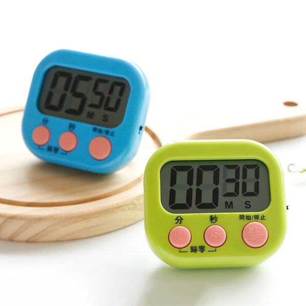Timer, Klassrumstimer för barn, Timer för matlagning i köket, Äggtimer, Magnetisk digital timer för lärare, lärande, träning, ugn, kock, bakning, skrivbord