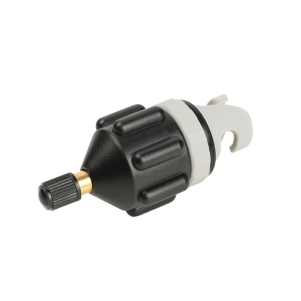 Sort 2-delt kajakadapterkit, Sup-adapterventil, oppustelig pumpe