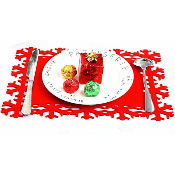 Julbordsmatta, julduk, julbordsset, matbordsmatta, värmebeständiga bordsset