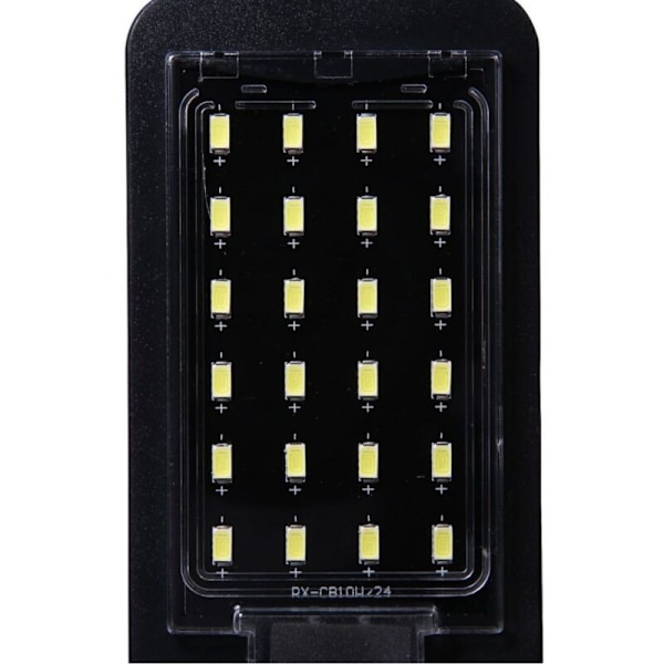 LED Akvarielampe Hvid og Blå Nano Clip Belysning til Fisk og Planter 23-50 cm