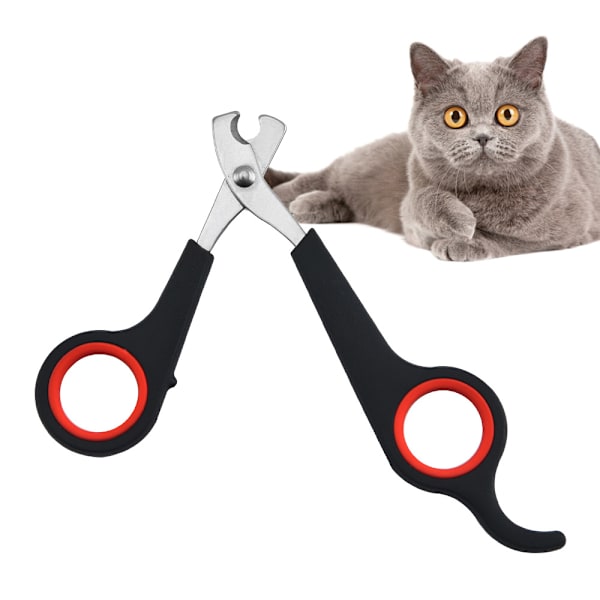 5PCS Pet Nail Clipper Scissors Set med professionell nagelfil Kit, bekväm trimning för kattungar, valpar, kaniner och andra små husdjur