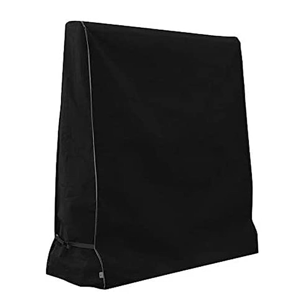 Pingisbordsskydd, Bordtennisbordsskydd, 420D Oxfordtyg - Svart 165 x 70 x 185 cm