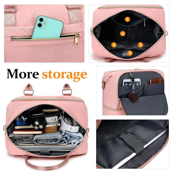 Dames Weekendtas Reistas Overnachting Bagage Handtas