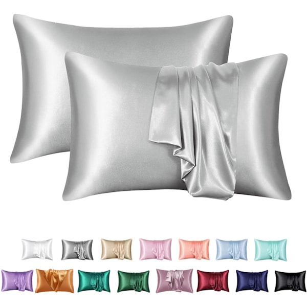 2-piece satin pillowcase cushion cover