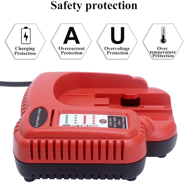 Black & Decker BDFC240 9.6V-24V Sähkötyökalun Nimh Nicd Akkulaturi