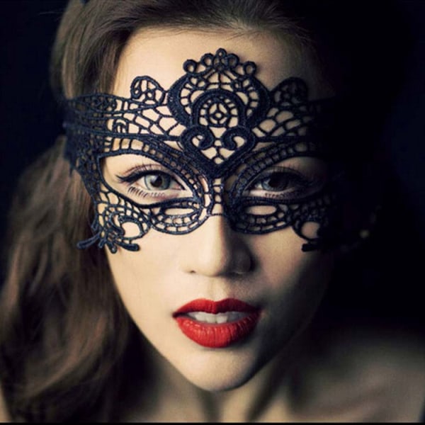 Maske til maskerade, Halloween-kostume, masker til Mardi Gras