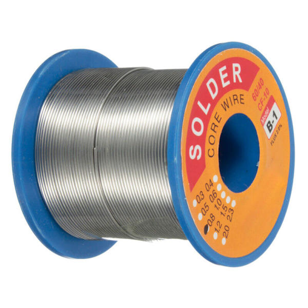 250g 60/40 0,8 mm Tin Lead Loddetrådsspole Lodning Kolofoniumkerne til Elektroniske Kredsløb Elektroniske Enheder