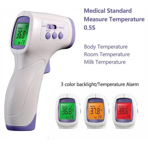 Högprecisions termometer Standardversion Engelsk version