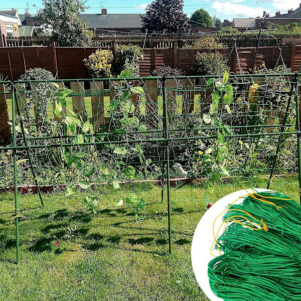 5 x 1,8 meter have net nylon have net plante støtte ærtenet bønne frugt klatreplante agurk tomat blomst plante