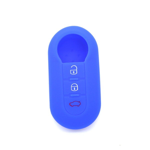 3-knapper silikonflip-fjernkontroll til bilnøkkelbeskyttelsesdeksel