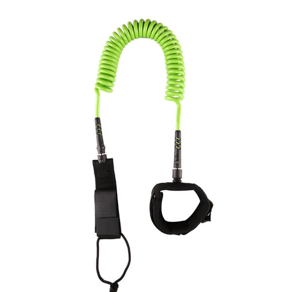 Surfboard Straps (Grön), Ankle Straps, 7mm, Surftillbehör, Fjäder Retractable Surf Straps för Paddle Board