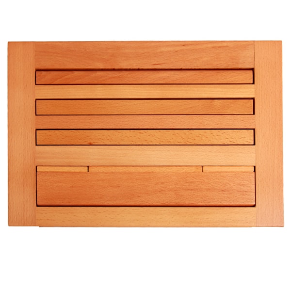 Læsning bogreol woody multifunktionel foldning tablet iPad beslag læringsartikler
