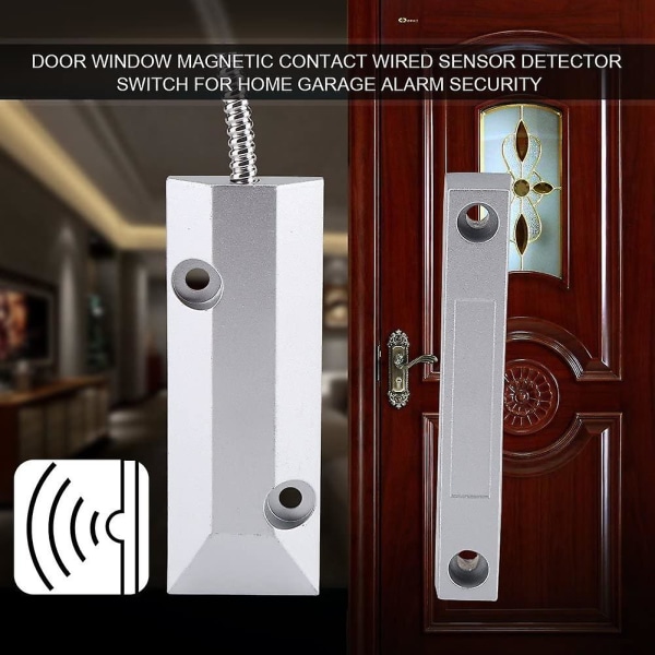 Metal door and window magnetic contact sensor