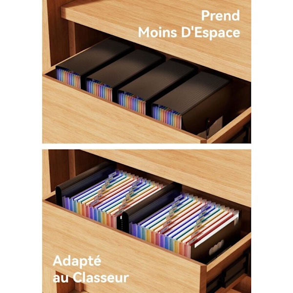 Sader A4 / Dokumentmapp / Pappersförvaring 12 Fack - Dokumentförvaring A4 Organizer Dokument Expanderbar Dokumentmapp