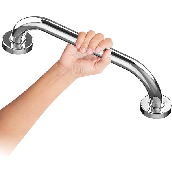 25cm Toalettgrepp i Rostfritt Stål Krom Badgrepp, Duschhandtag, Badhandtag, Badgrepp