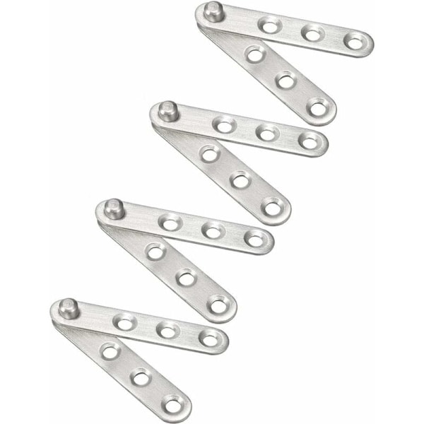 4 kpl Pivot Pivot Teräsovi Ruostumaton teräs 360 ASTETTA 60MMX11MM