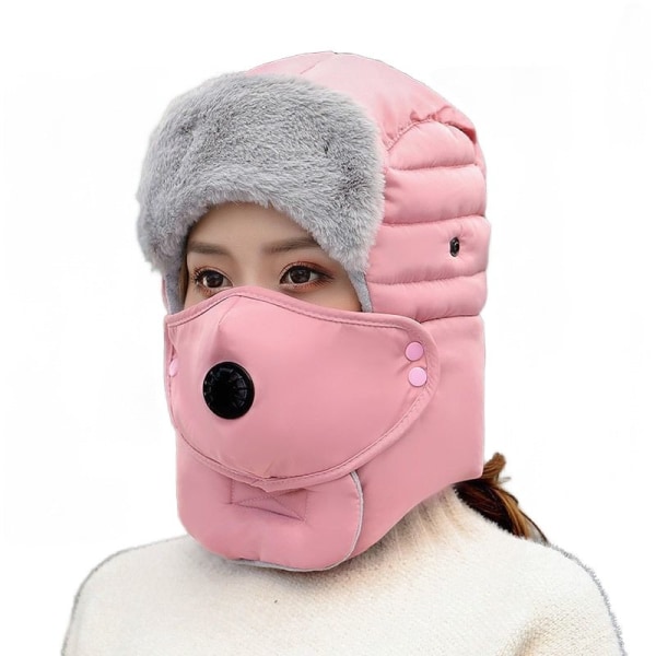 1 kpl naisten talviajelu sähköauton tuulen- ja kylmänpitävä hattu miesten paksunnettu lämmin kuulosuojahattu