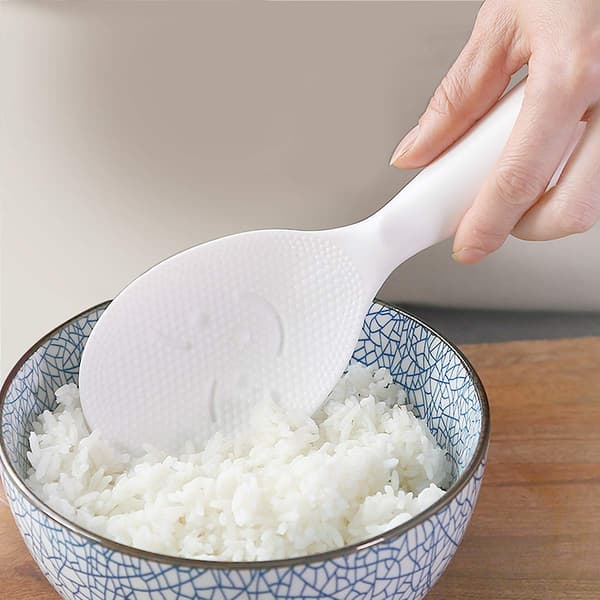 2 stk. risspade, non-stick risskje, stående serveringsspatel