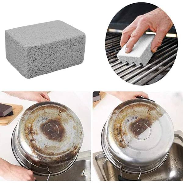 Sæt med 4 grillrensesten