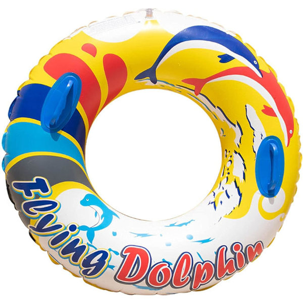 Svømmering, Svømmering, Oppustelig Ring, Svømmering Flydende Svømmering Hawaiiansk Svømmering Ideel til Voksne Teenagere Strand og Pool.