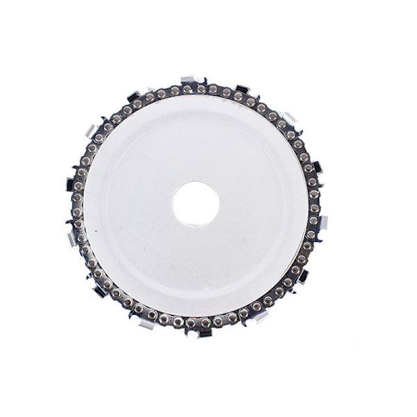 5 tum (125 mm) Vinkelslip Kedjeskiva Slipsten Träskärvning Cirkelsåg, Centrumhål Avstånd 7/8 tum (22 mm) 2 st