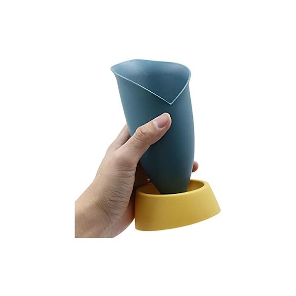 20,7x9,5x9,5cm Køkken Porte Redskaber Cailed Découtte - Multifunktionel Opbevaringskurv i Plast, til opbevaring af skeer, gafler, kan bruges i badeværelset,