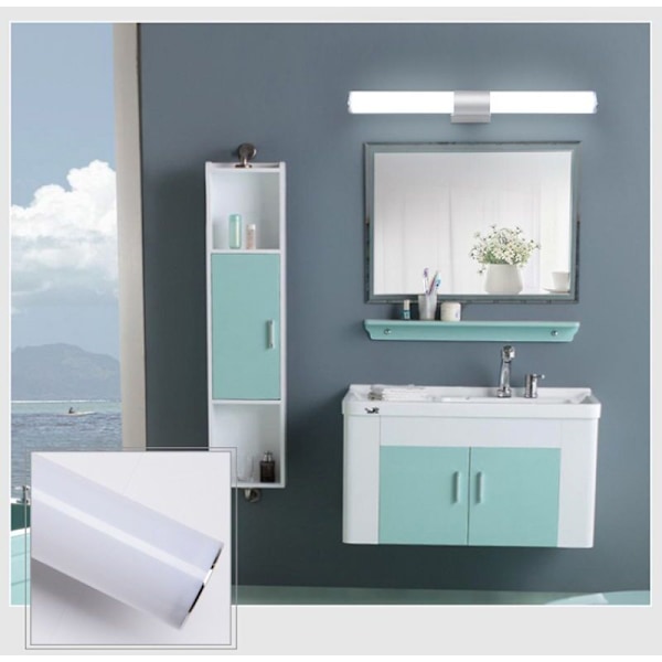 Badeværelsesspejllampe - 16W LED Applique 40 cm, Hvidt Lys, Bad Makeup Lampe Gået ned belysning