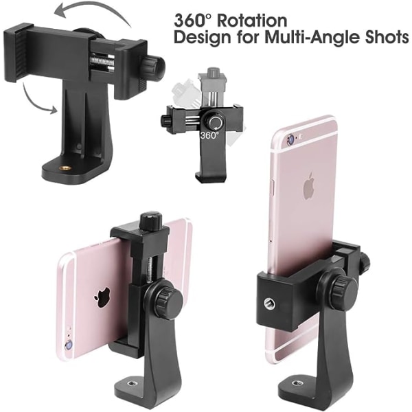 Universal Selfie Stick Tripod Monopod Adapter til iPhone 14 13 12