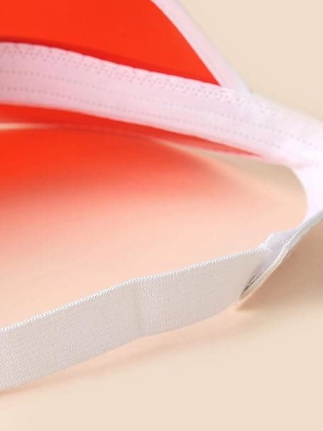 Set med 4 80-talsskyddande keps Retro, plast PVC solskydd keps kepsar