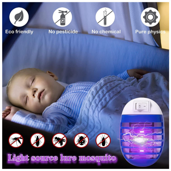 Myggdreperlampe (6 stk.)