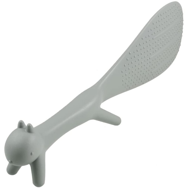 Squirrel Shaped Non Stick Rice Paddle Spoon Gray