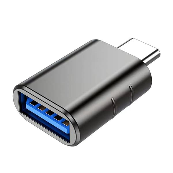 USB C - USB -sovitin, 2 kpl, USB C -uros USB3 -naaras, sovitin
