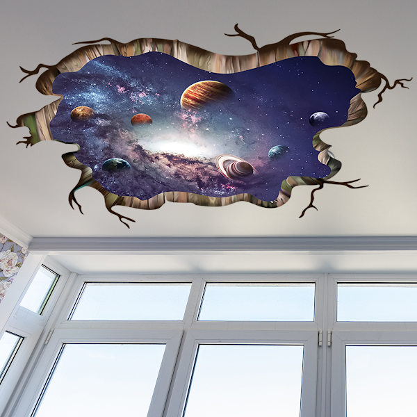 Lastenhuoneen seinäkoristelumaalaus (120*80cm)(zsz2808)