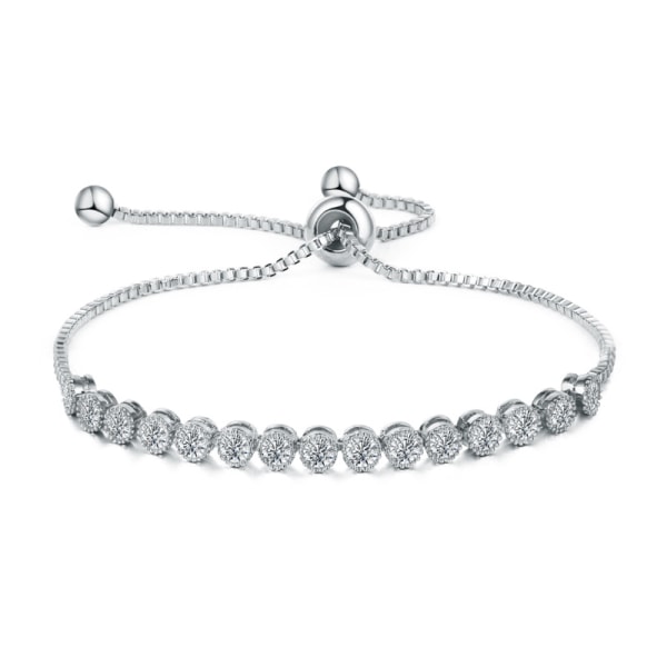 Enkel armband klassisk rund justerbar dam smycken bröllop fest mångsidig smycken armband
