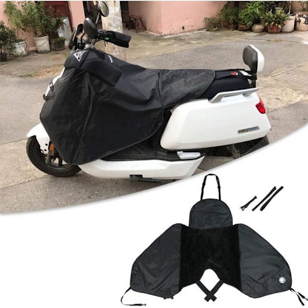 SCOOTE VÄGGSKYDD, APTER SCOOTER, Universal COLLECTION COLTOR mot kyla och regnvatten med reflexband, Skyddar ben och knän på vintern f