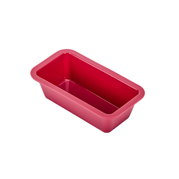 Silikon Mini Limpform Set om 1, NonStick Lätt Släpp Rektangel Silikon Mini Tårta Panna för Bakning Bröd, Flexibel BPA Fri Silikon Bakform och
